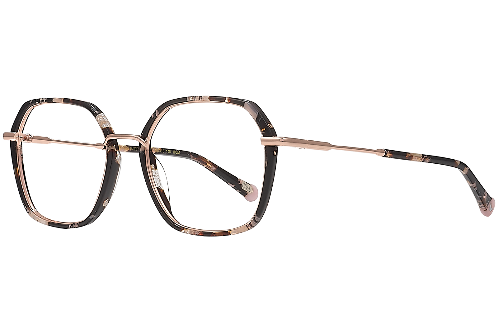 Clémence & Margaux La Happy Place lunettes de vue rouge moucheté