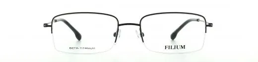 Filium FI 1906 Noir lunettes de vue noir demi-cerclée