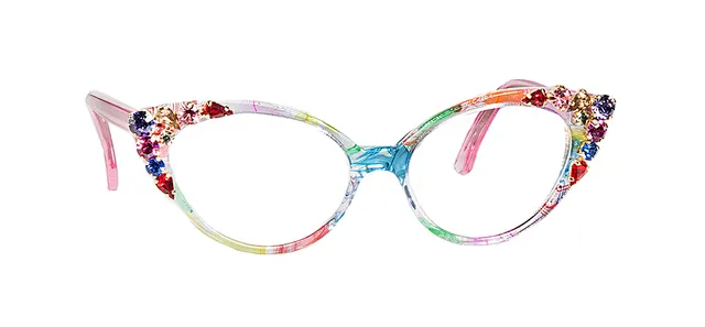 Francis Klein Exceptional Lola monture optique pierres