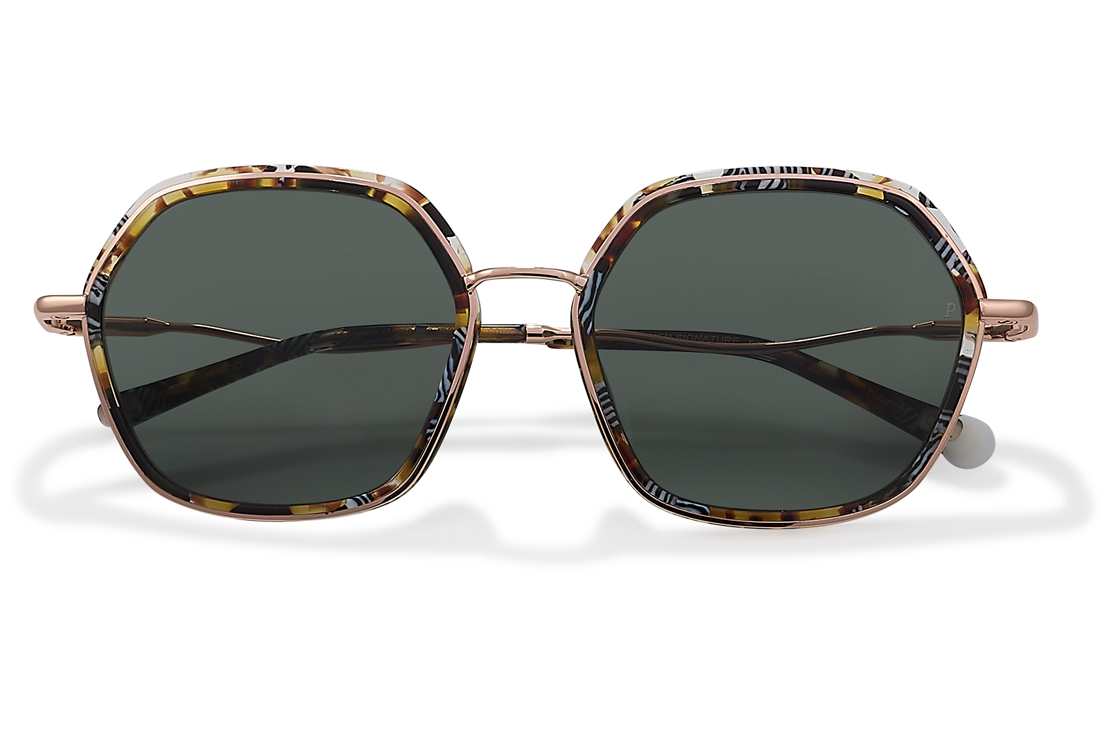 Clémence & Margaux Summer Signature lunettes de soleil Brun polarisées