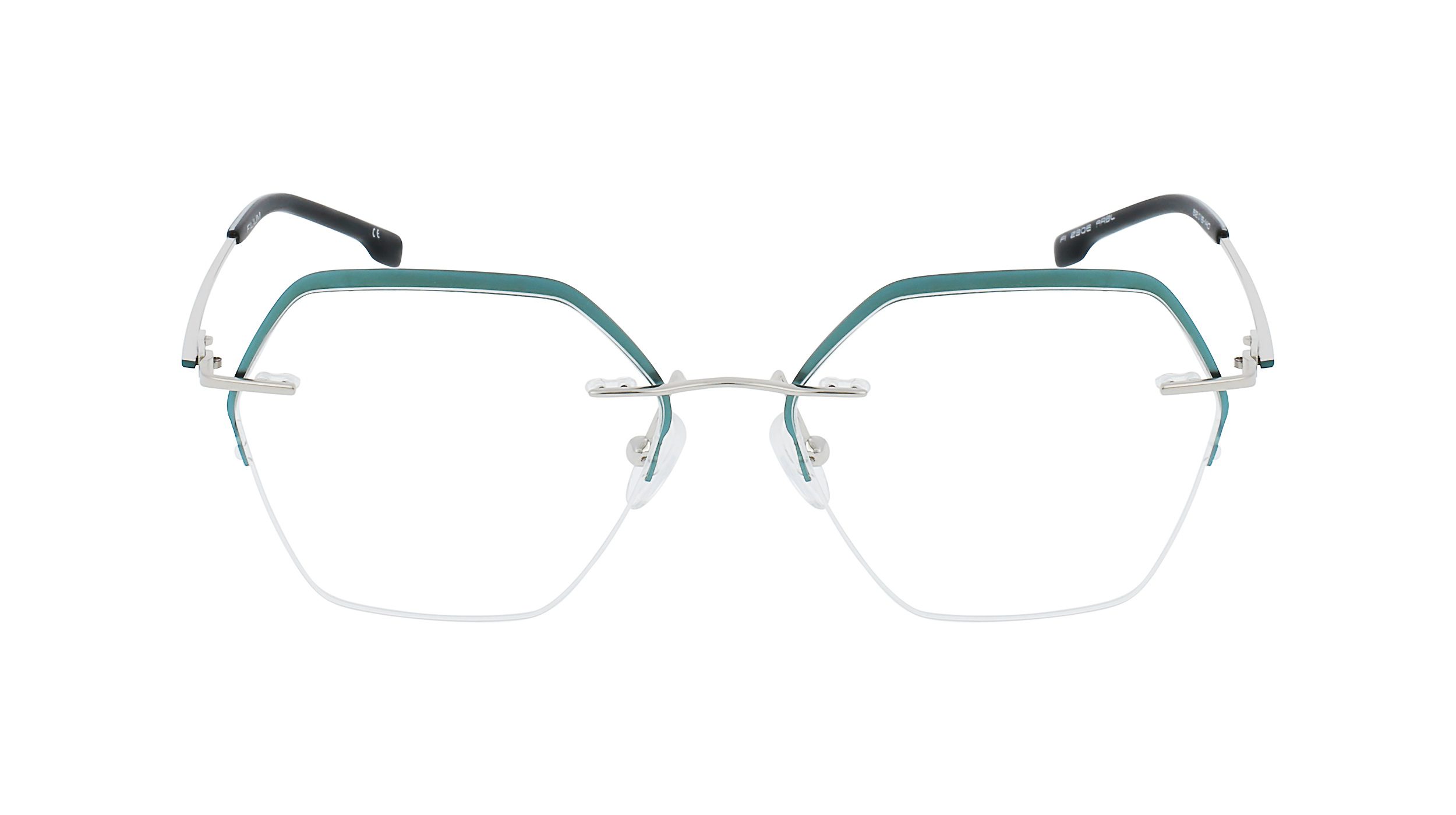 Filium FI 2306 ARBL lunettes de vue hexagonale argent