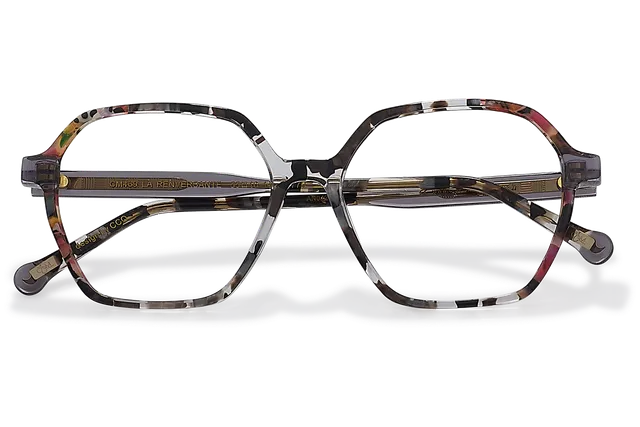 Clémence & Margaux La Renversante lunettes de vue hexagonale