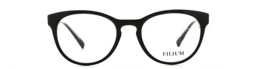 Filium FI 1711 NOCR lunettes de vue noir cristal arrondie