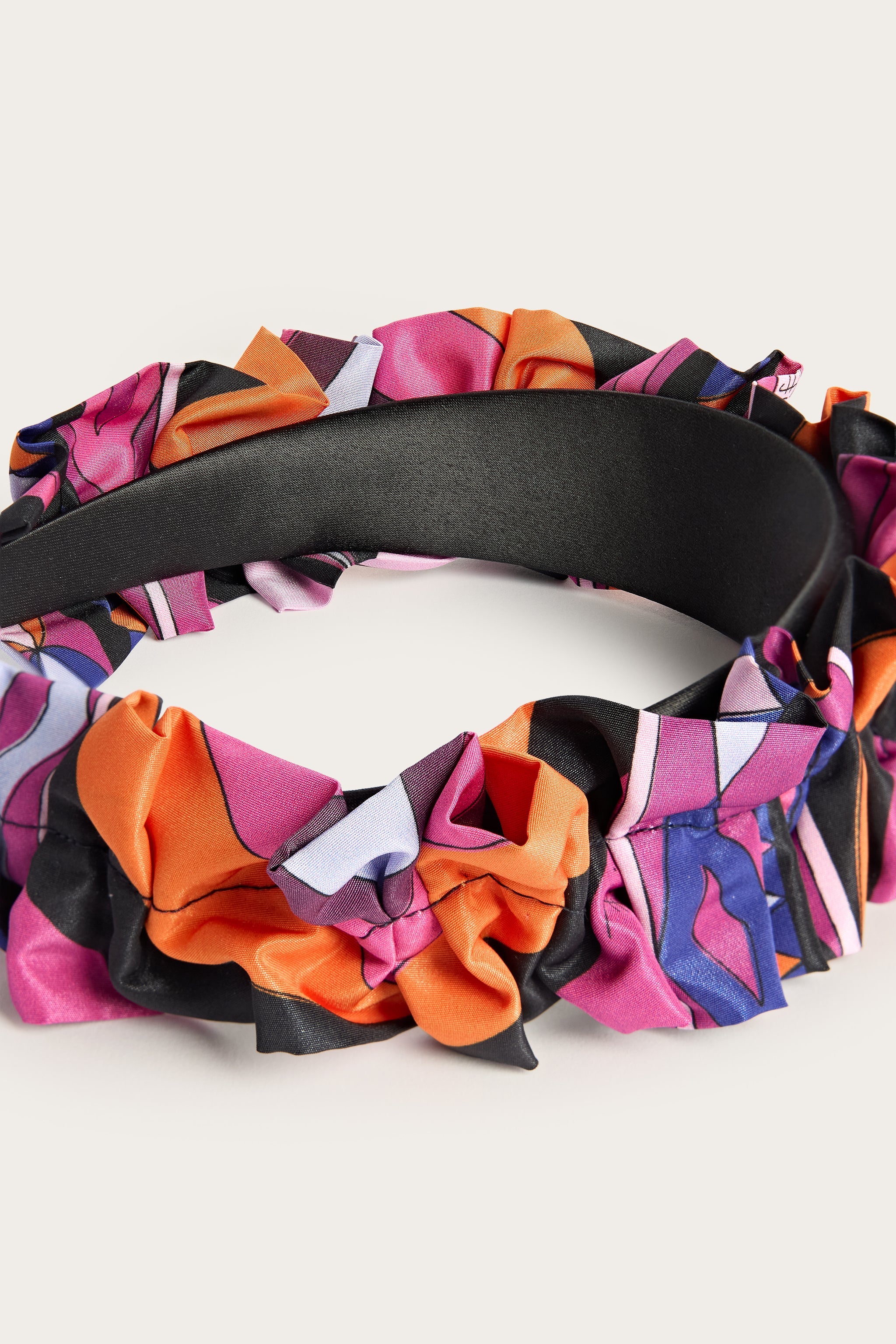 Emilio Pucci Collane serre-tête noir multicolor taille unique