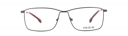 Filium FI 1801 GRRO lunettes de vue gris rouge