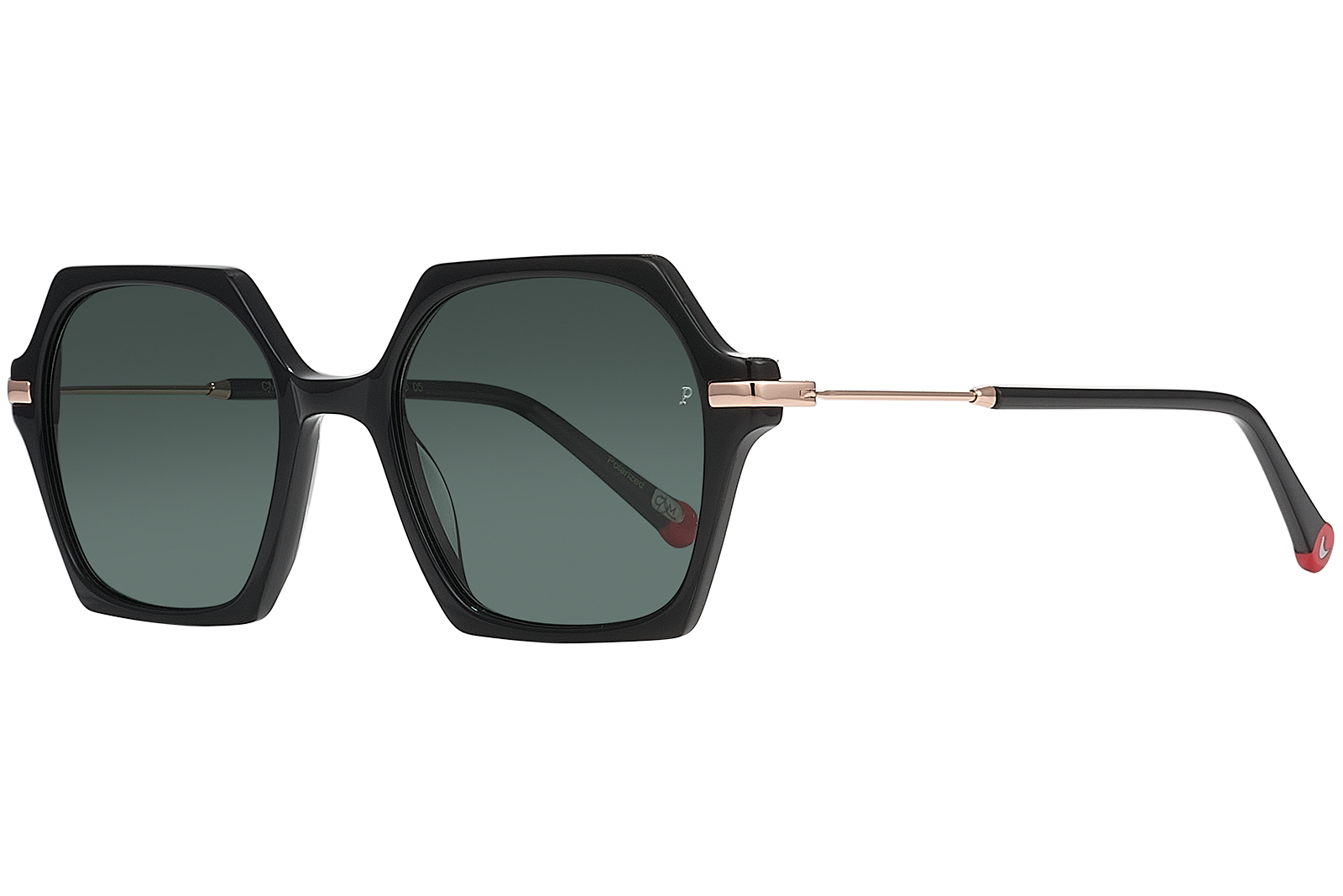 Clémence & Margaux L'Héroïque lunettes de soleil moucheté bleu orange