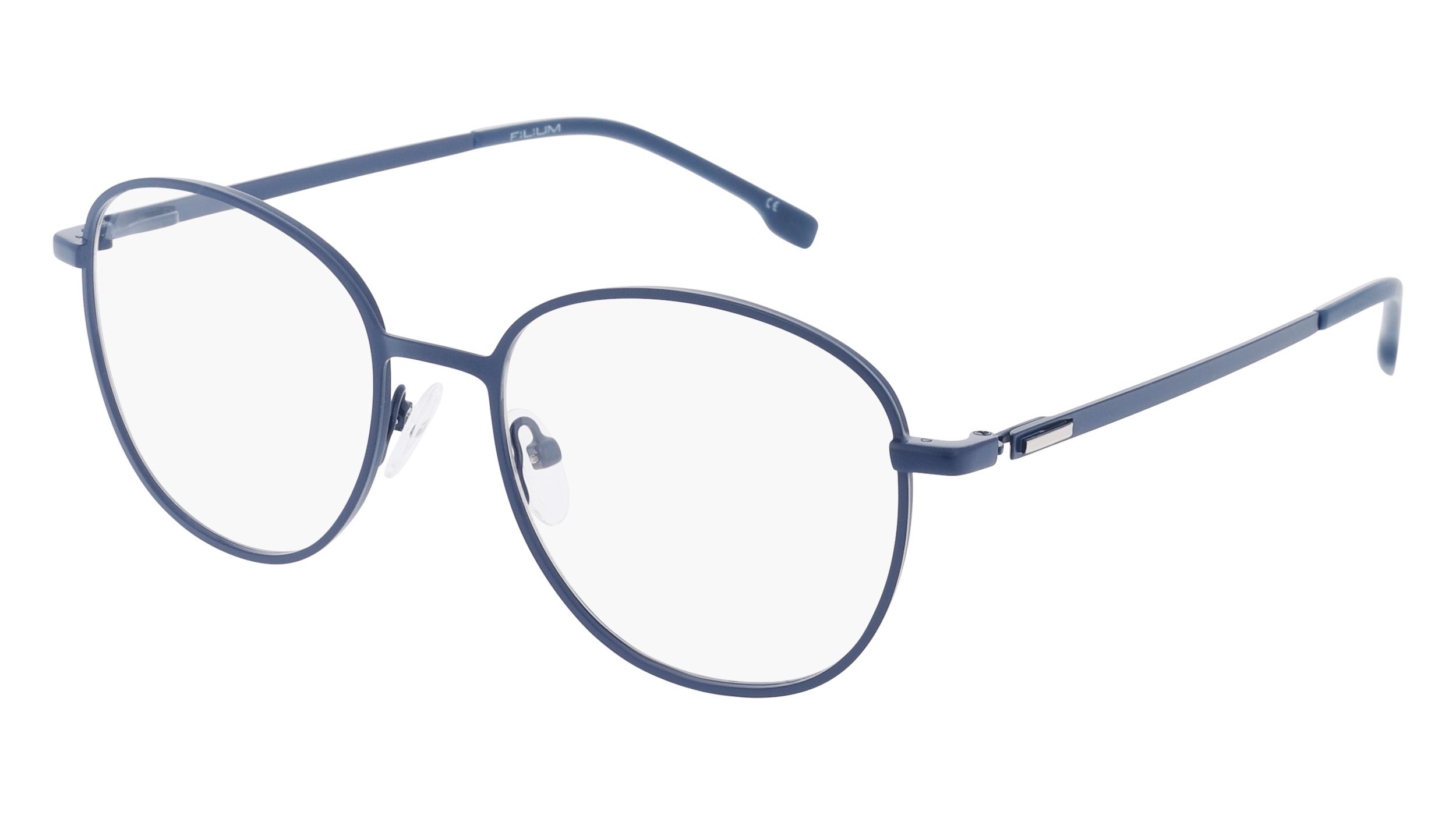 Filium FI 2403 lunettes de vue bleu argent ronde homme
