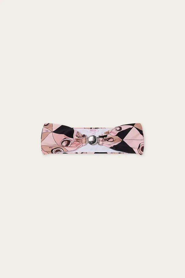 Emilio Pucci Occhi haut bikini nude XS