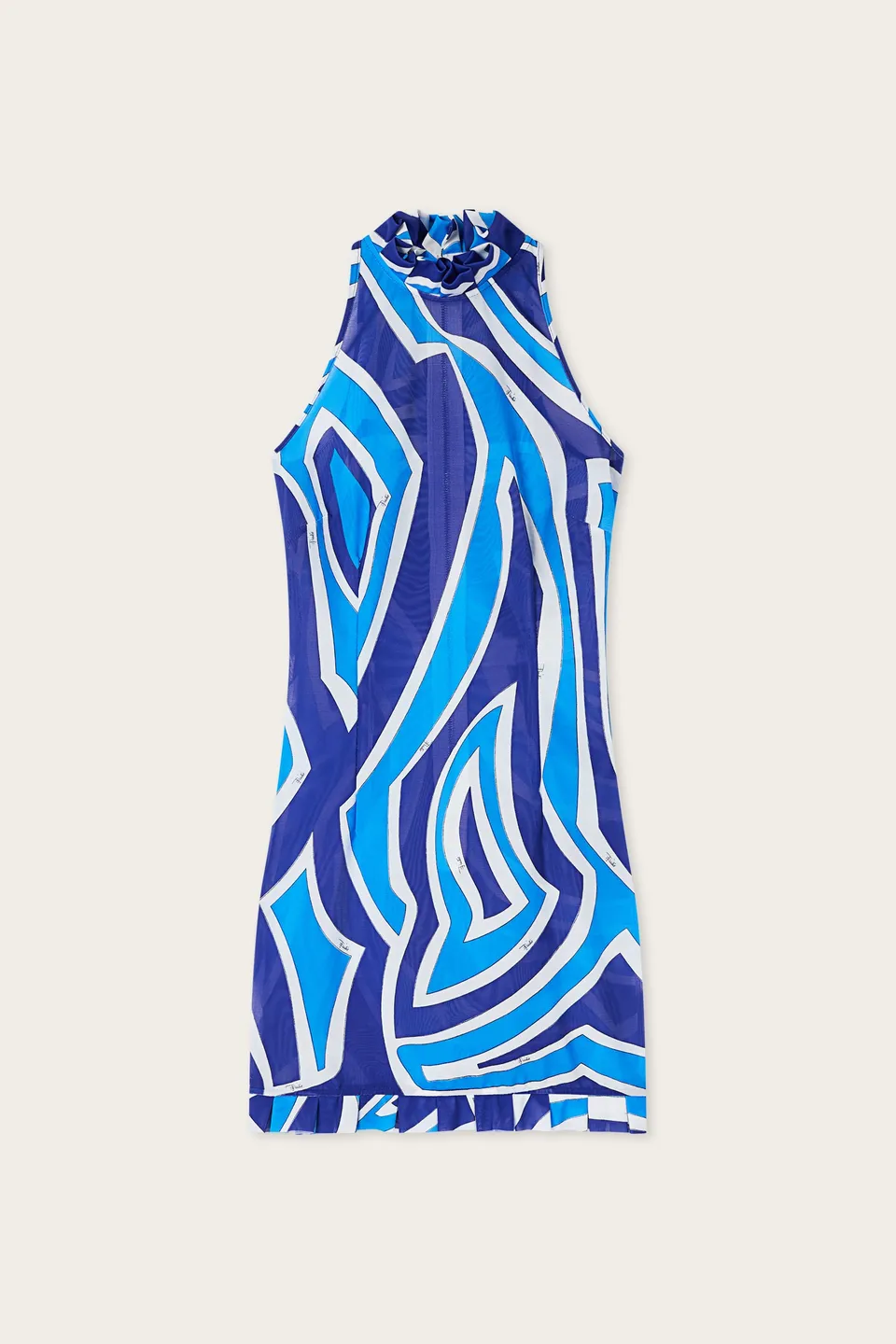 Emilio Pucci DRESSES Abito Labirinto robe turquoise bleu