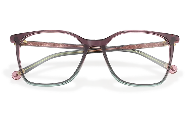 Clémence & Margaux Optiques L'Ecrivaine lunettes de vue noir rectangulaire