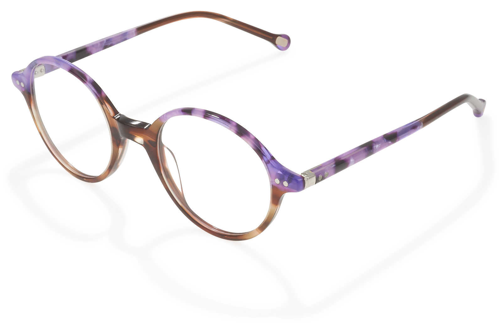 Clémence & Margaux L'Irrésistible lunettes de vue ronde Rose & Rouge