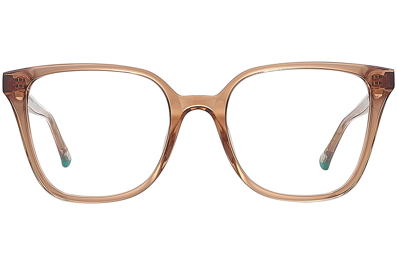 Clémence & Margaux La Nostal-Chic lunettes de vue Rose Nude carré