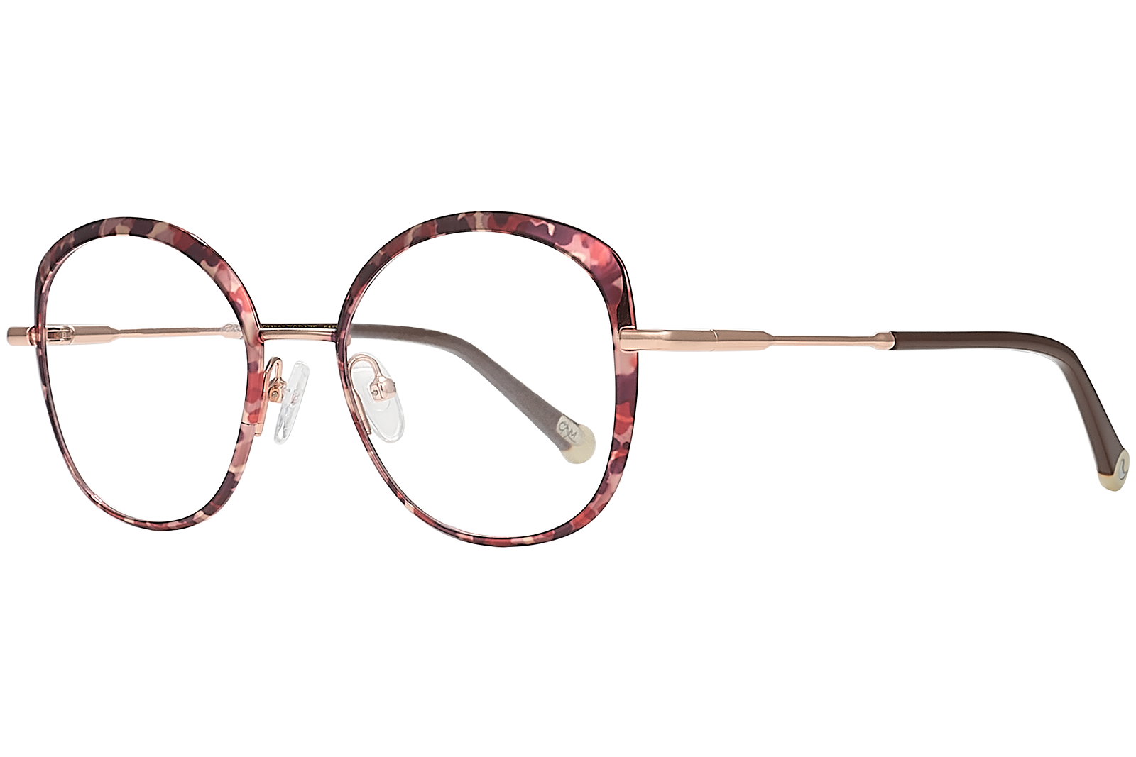 Clémence & Margaux Topaze lunettes de vue noir doré moderne