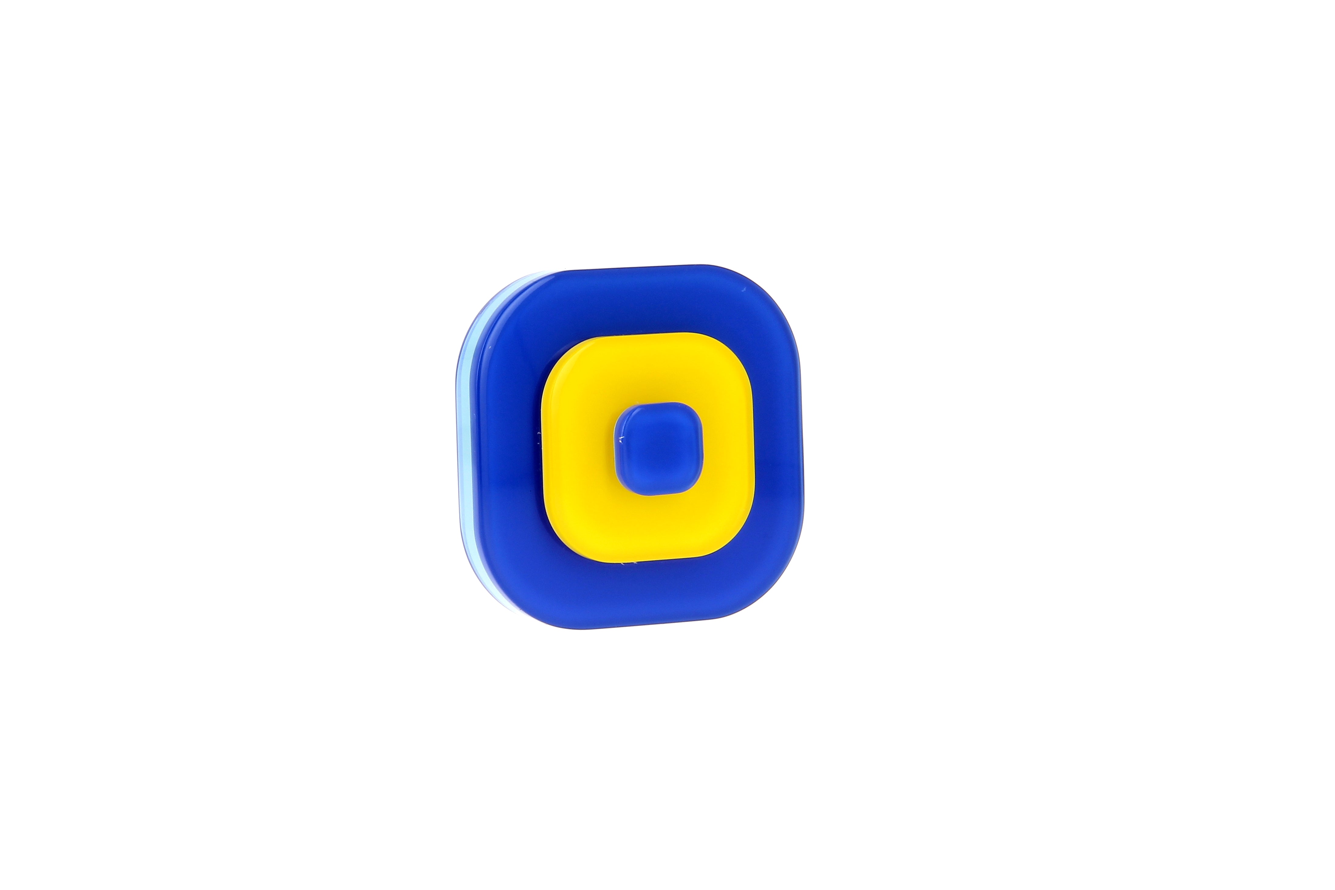 Xavier Derome BROCHES BCH01 209-233 broche Ukraine bleu jaune