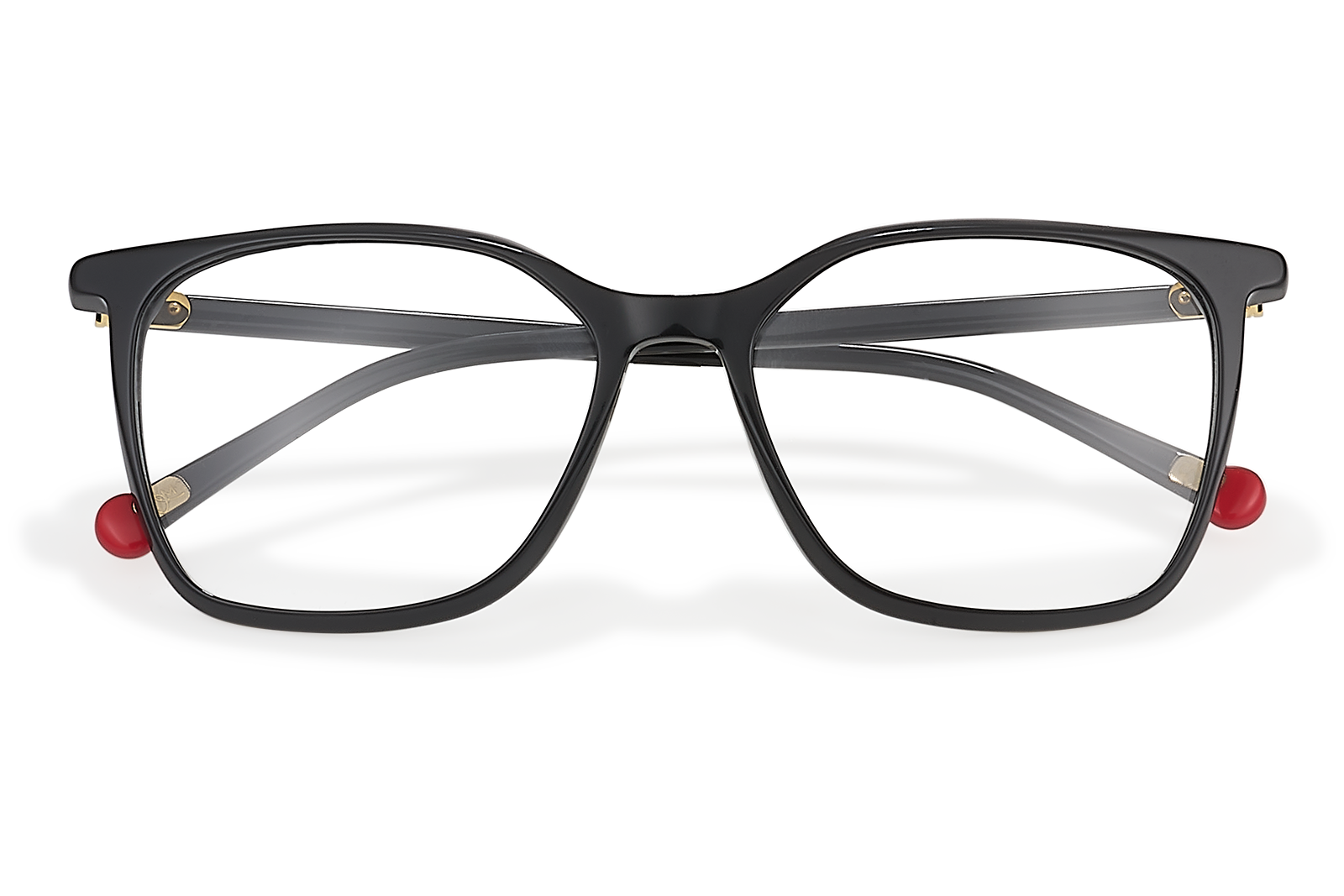 Clémence & Margaux Optiques L'Ecrivaine lunettes de vue noir rectangulaire