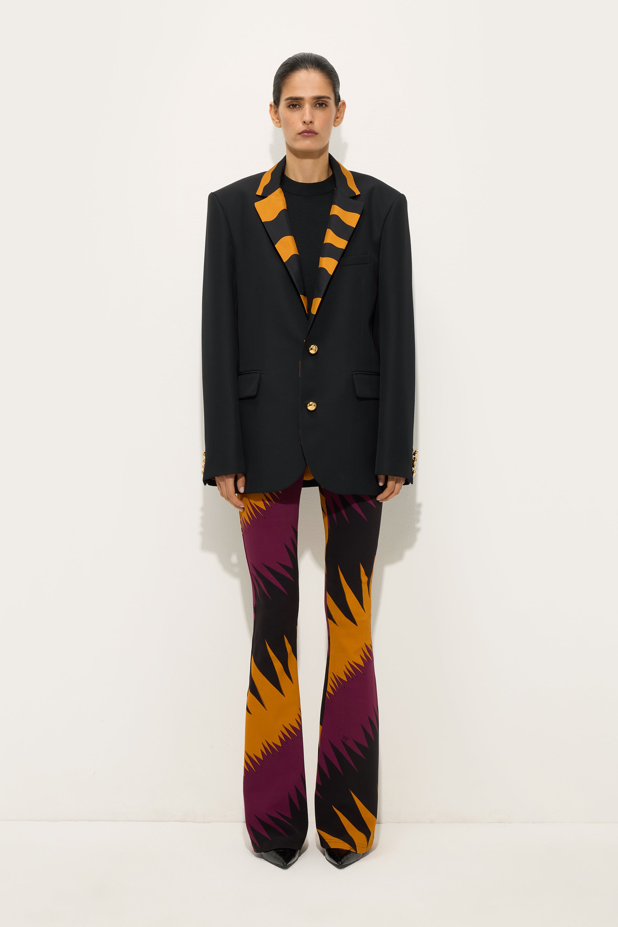 Emilio Pucci Jackets Giacca veste oversize laine noire