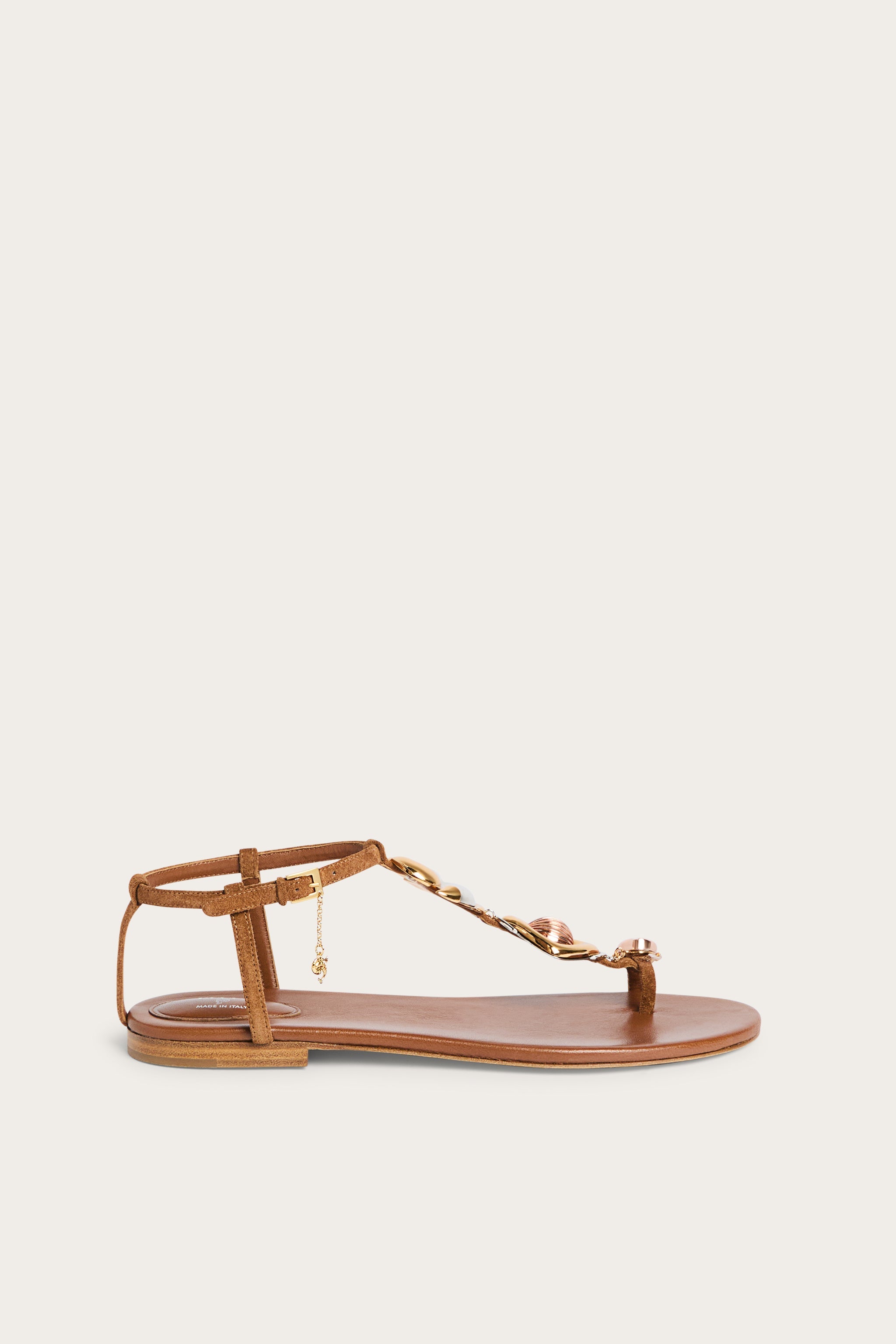 Emilio Pucci Bijoux sandales femme cuir or 37