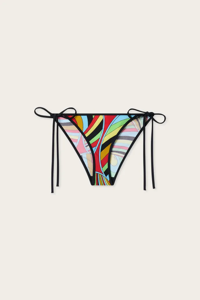 Emilio Pucci Iride slip bikini lycra multicolore