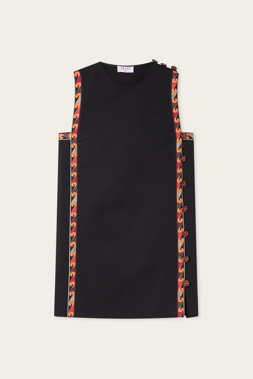 Emilio Pucci Dresses robe courte coton piquet noir