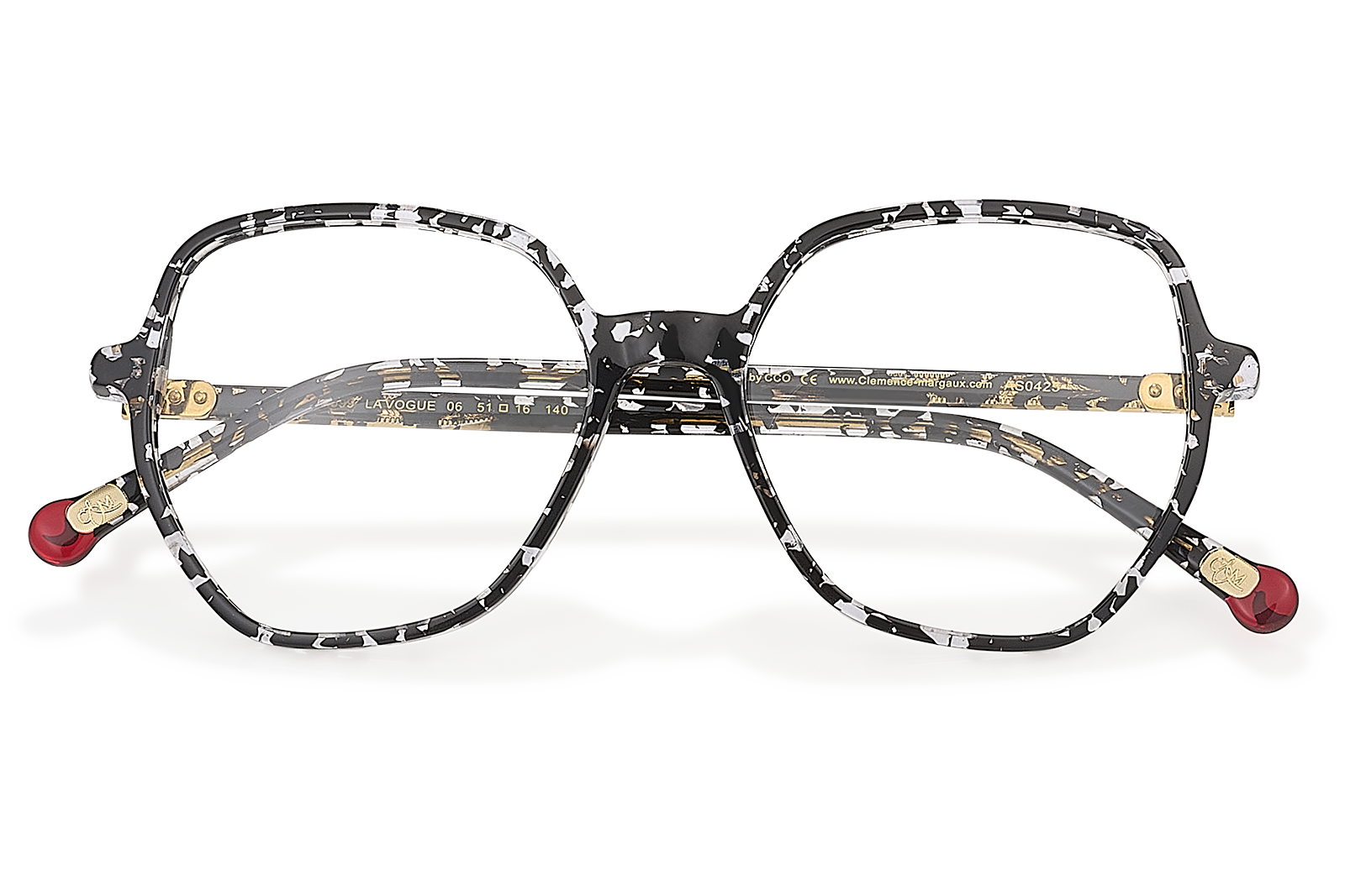 Clémence & Margaux La Vogue lunettes de vue Ecaille pantos