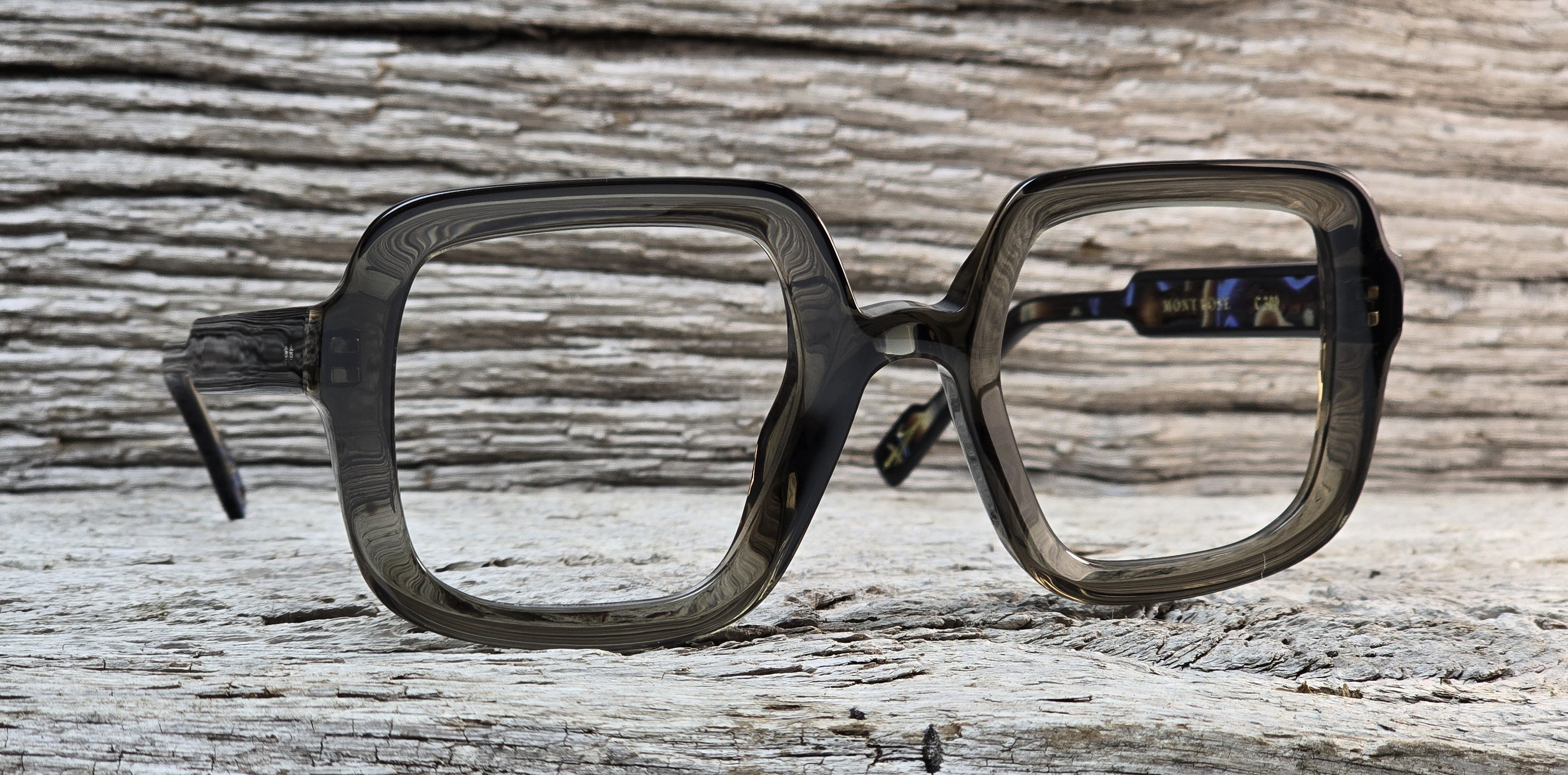 Xavier Derome Mont Rose C300 lunettes de vue gris acétate