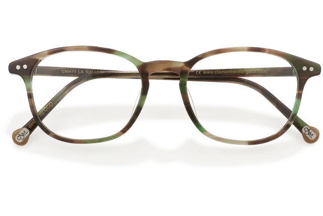Clémence & Margaux La Ravissante lunettes de vue brun vert