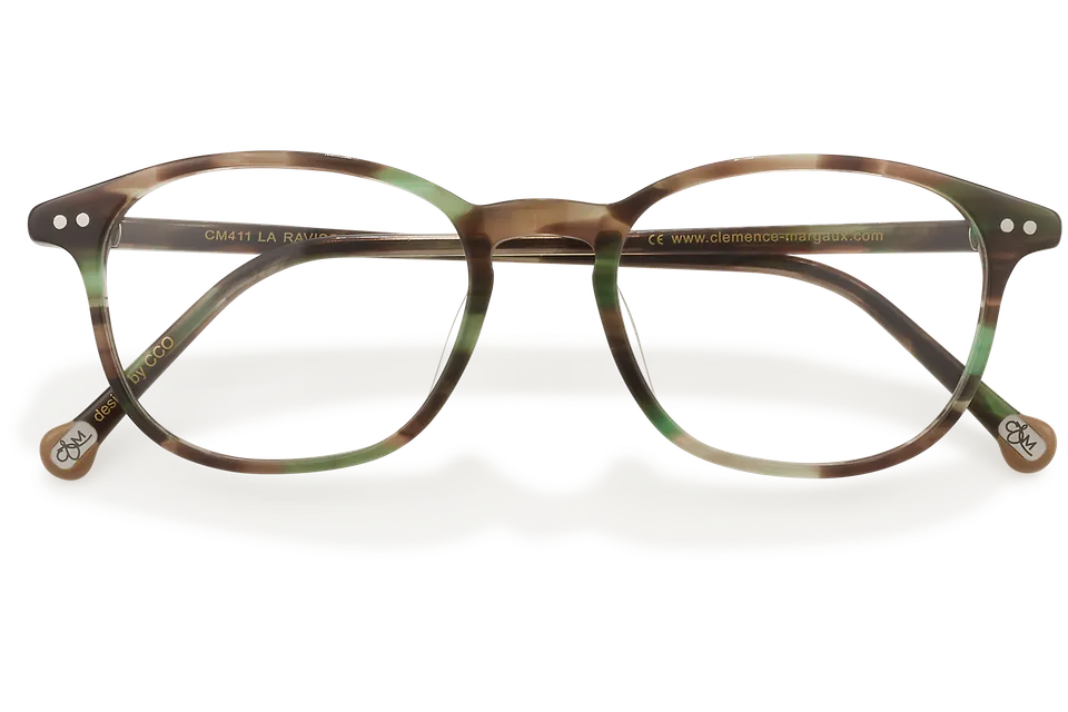 Clémence & Margaux La Ravissante lunettes de vue brun vert