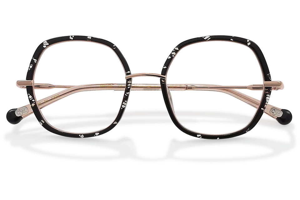 Clémence & Margaux L'Essentiel lunettes de vue moucheté noir