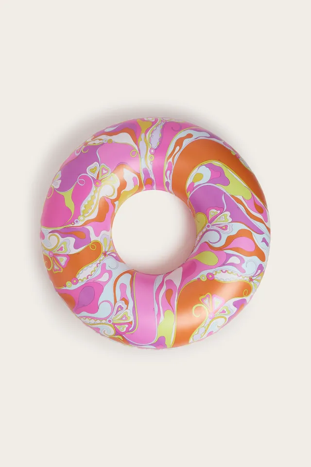 Emilio Pucci Ciambella bouée piscine PVC multicolore 120 cm