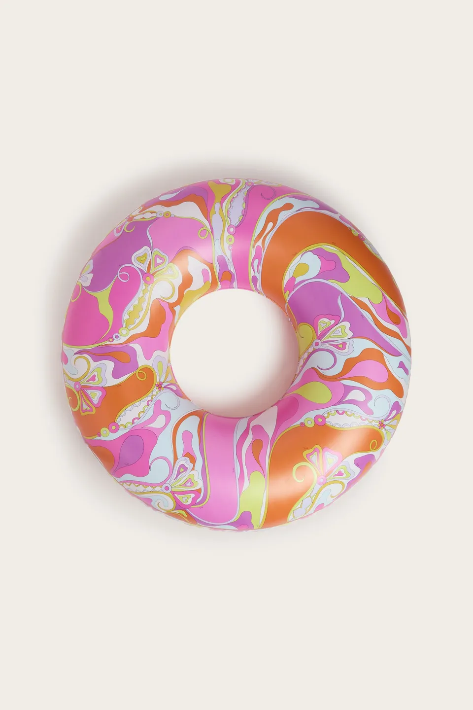 Emilio Pucci Ciambella bouée piscine PVC multicolore 120 cm