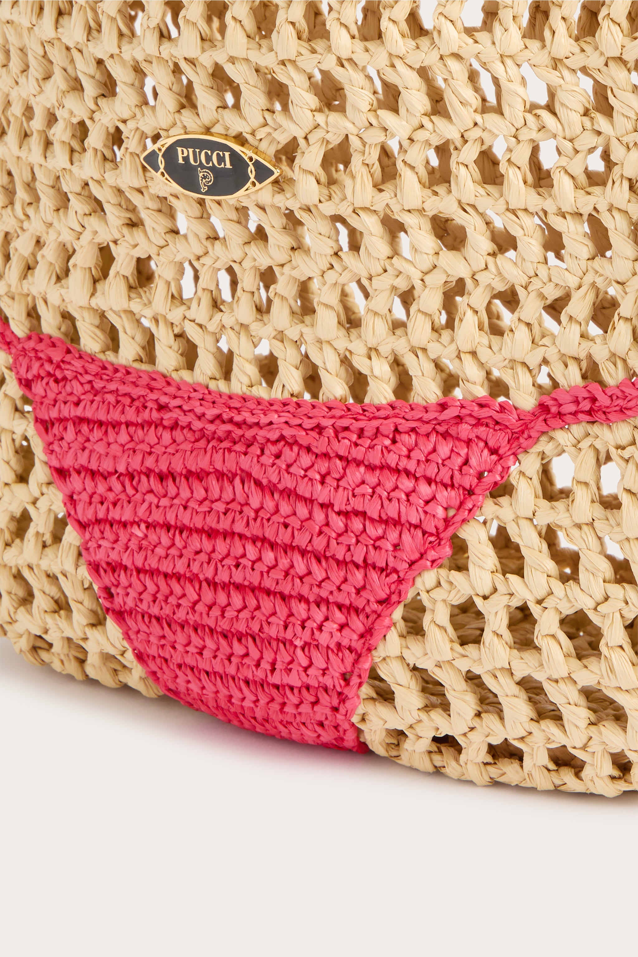 Emilio Pucci Puccinella Sac Naturel Rose OS