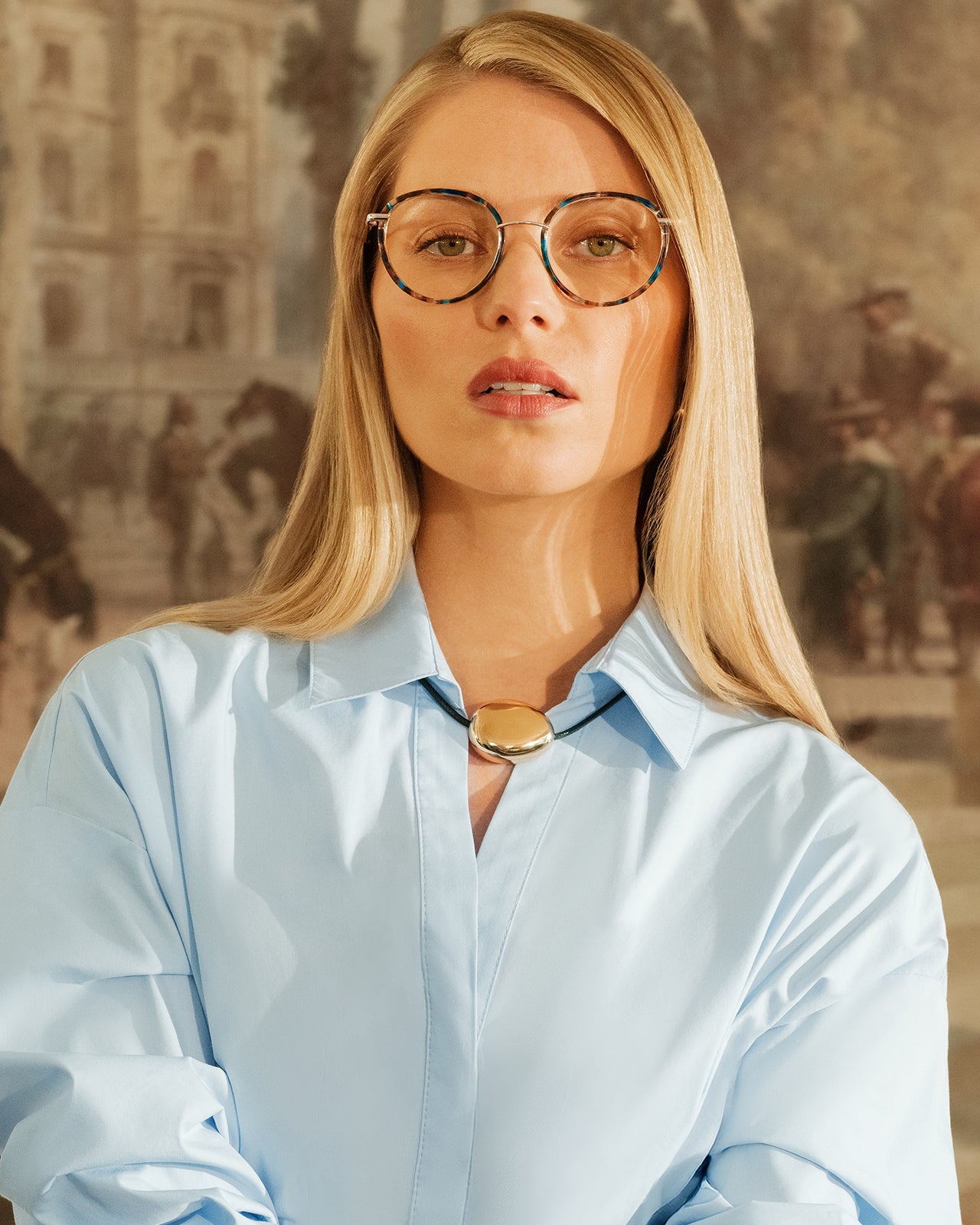 Clémence & Margaux La Poétique lunettes de vue Noir & Blanc pantos