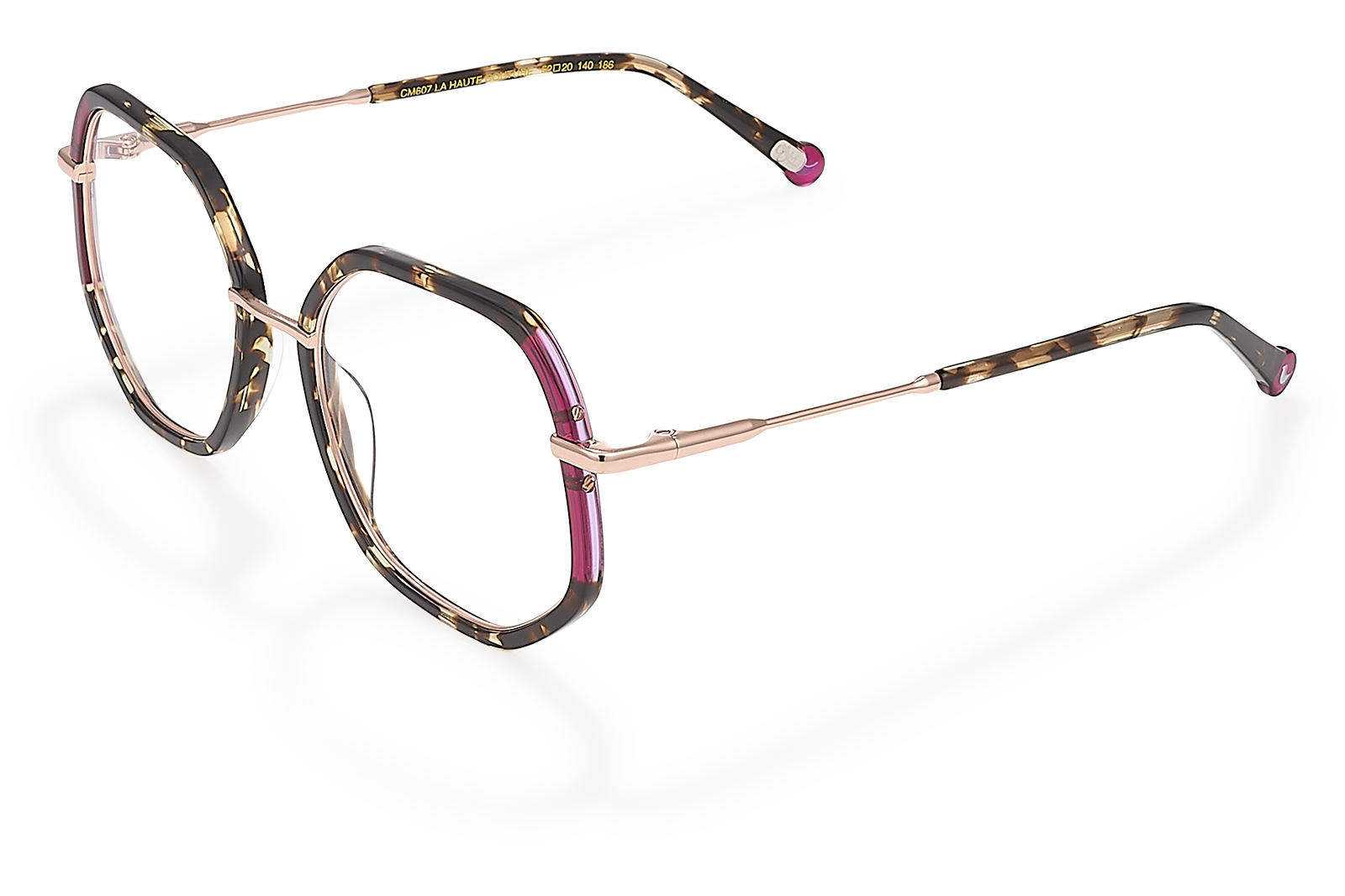 Clémence & Margaux Haute Couture lunettes de vue bleu écaille
