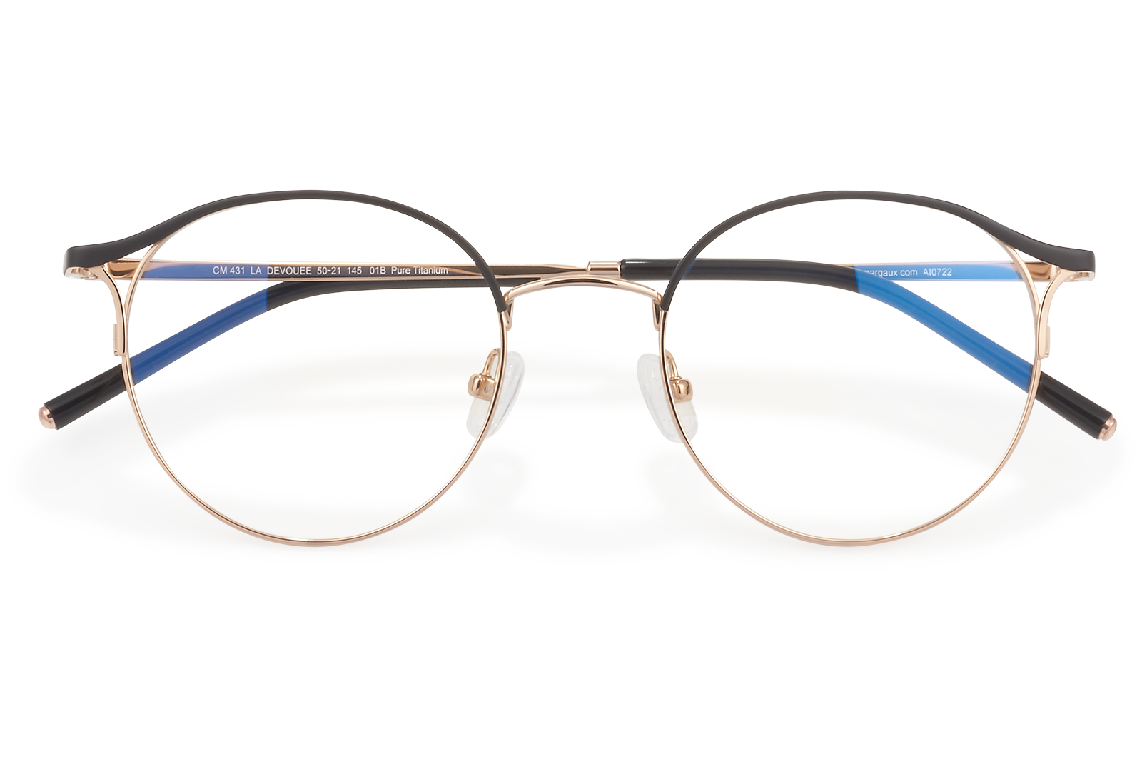 Clémence & Margaux Dévouée lunettes de vue Noir ovale