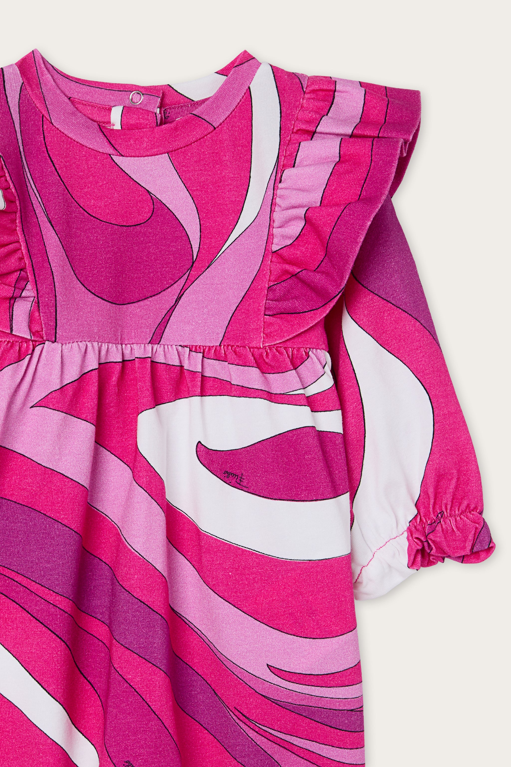 Emilio Pucci 0-24 MONTHS Tutina Marmo grenouillère viola