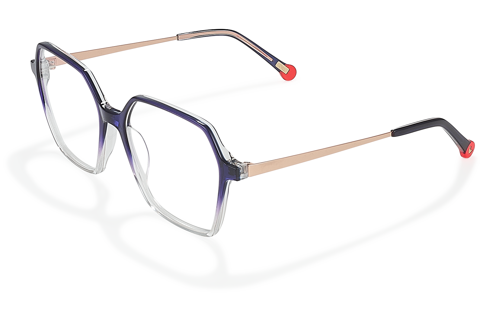 Clémence & Margaux La Bella Vista lunettes de vue Noir hexagonale