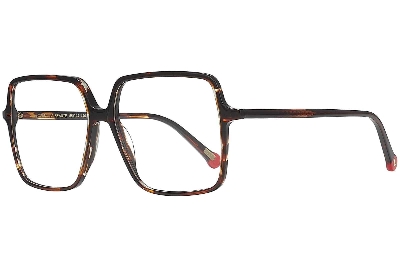 Clémence & Margaux La Beauté lunettes de vue Noir forme carrée