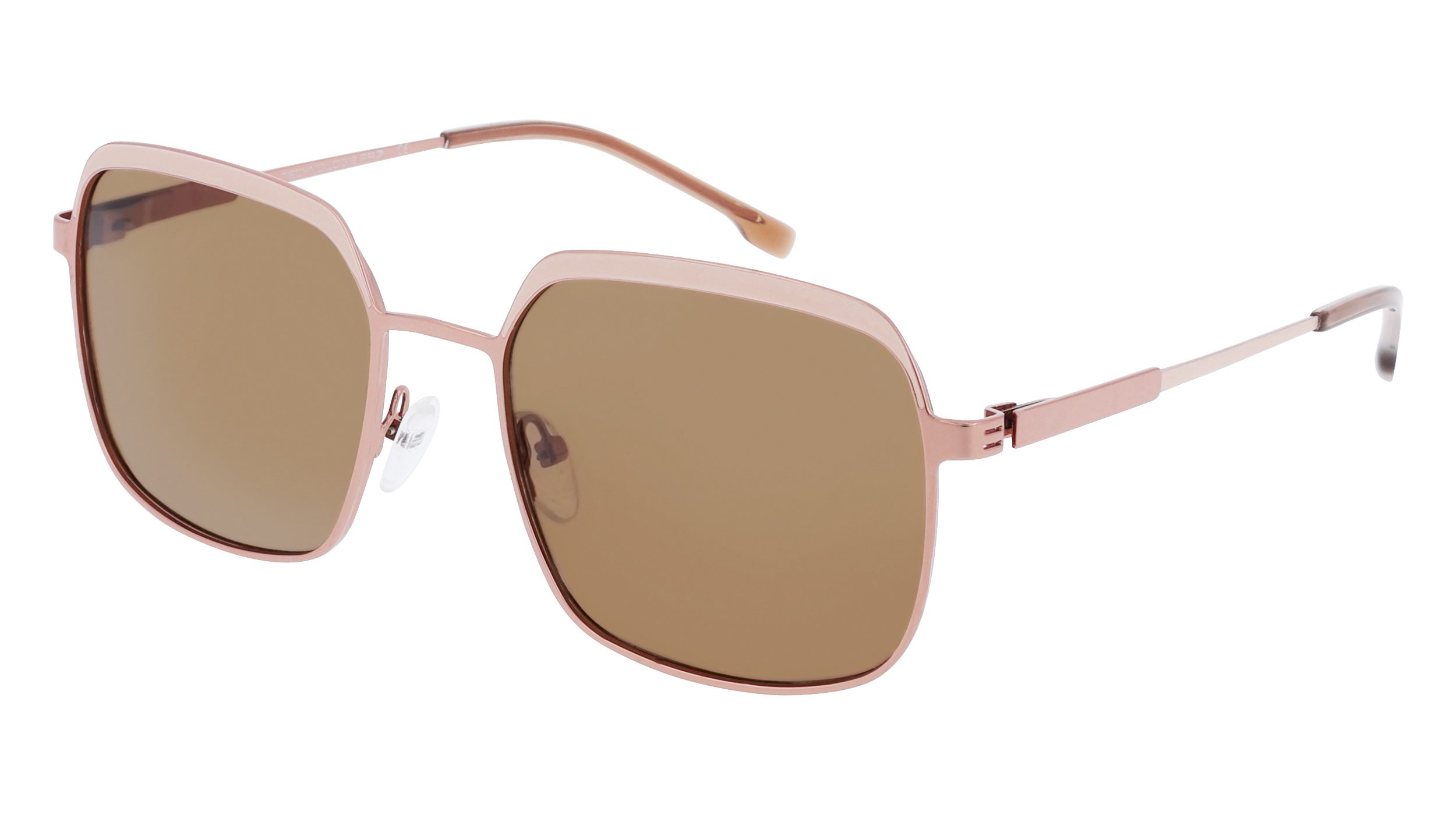 Filium Les Solaires FI S2206 BRUN lunettes de soleil carré métal