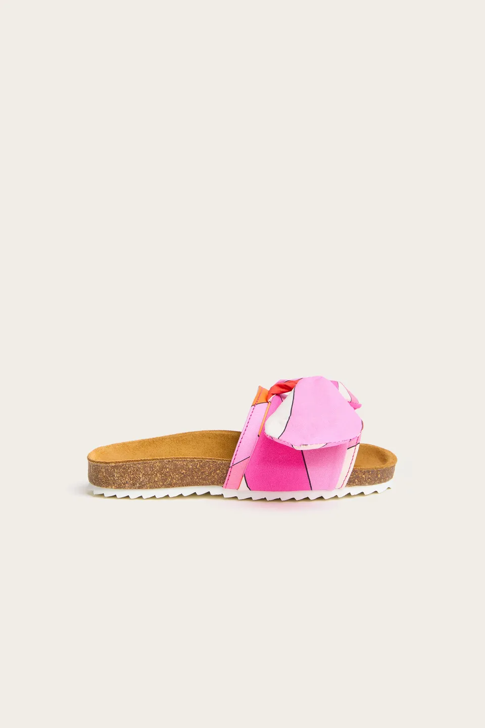 Emilio Pucci Iride sandales enfant rose orange