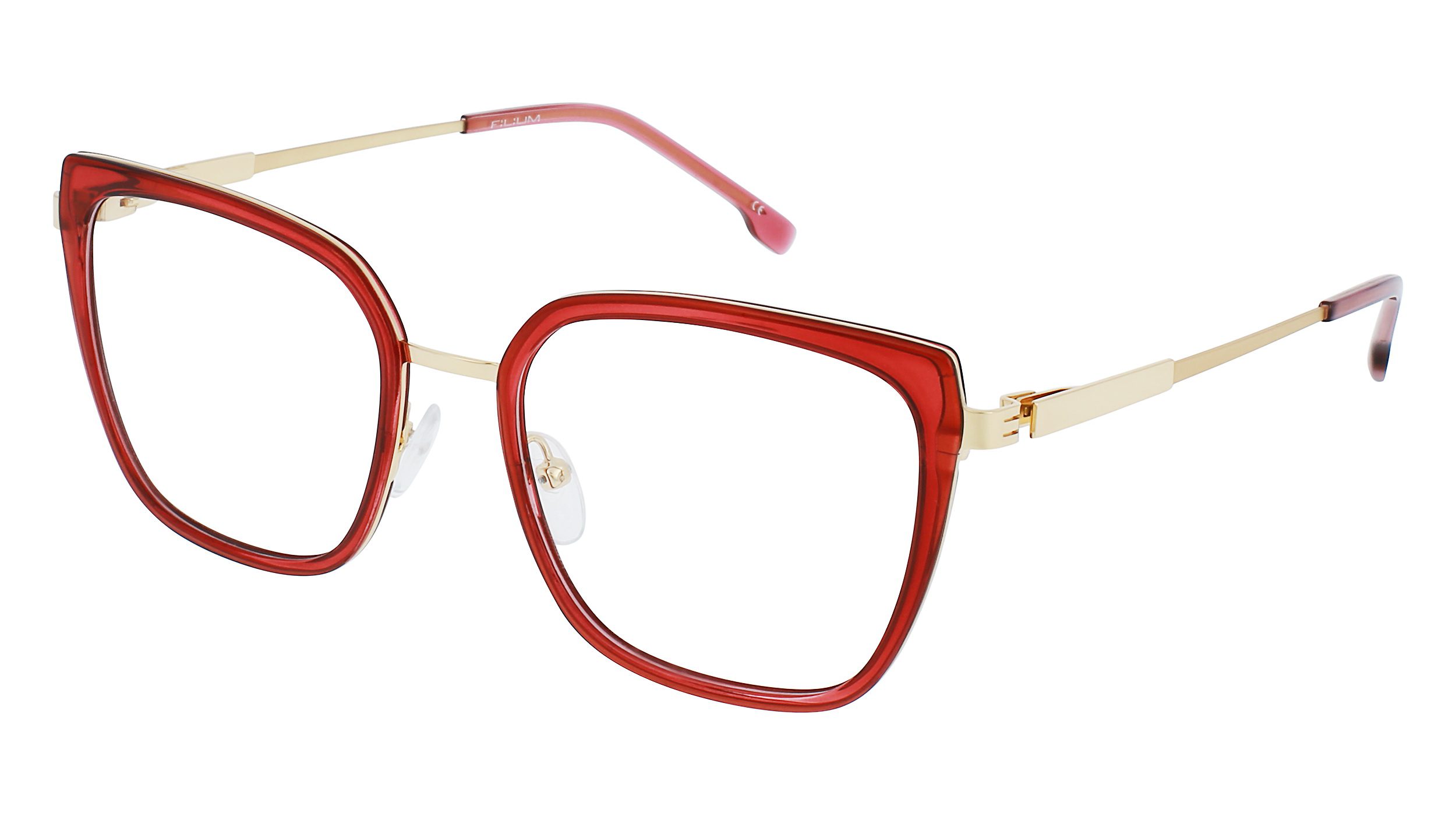Filium FI 2303 Bodo lunettes de vue bordeaux doré