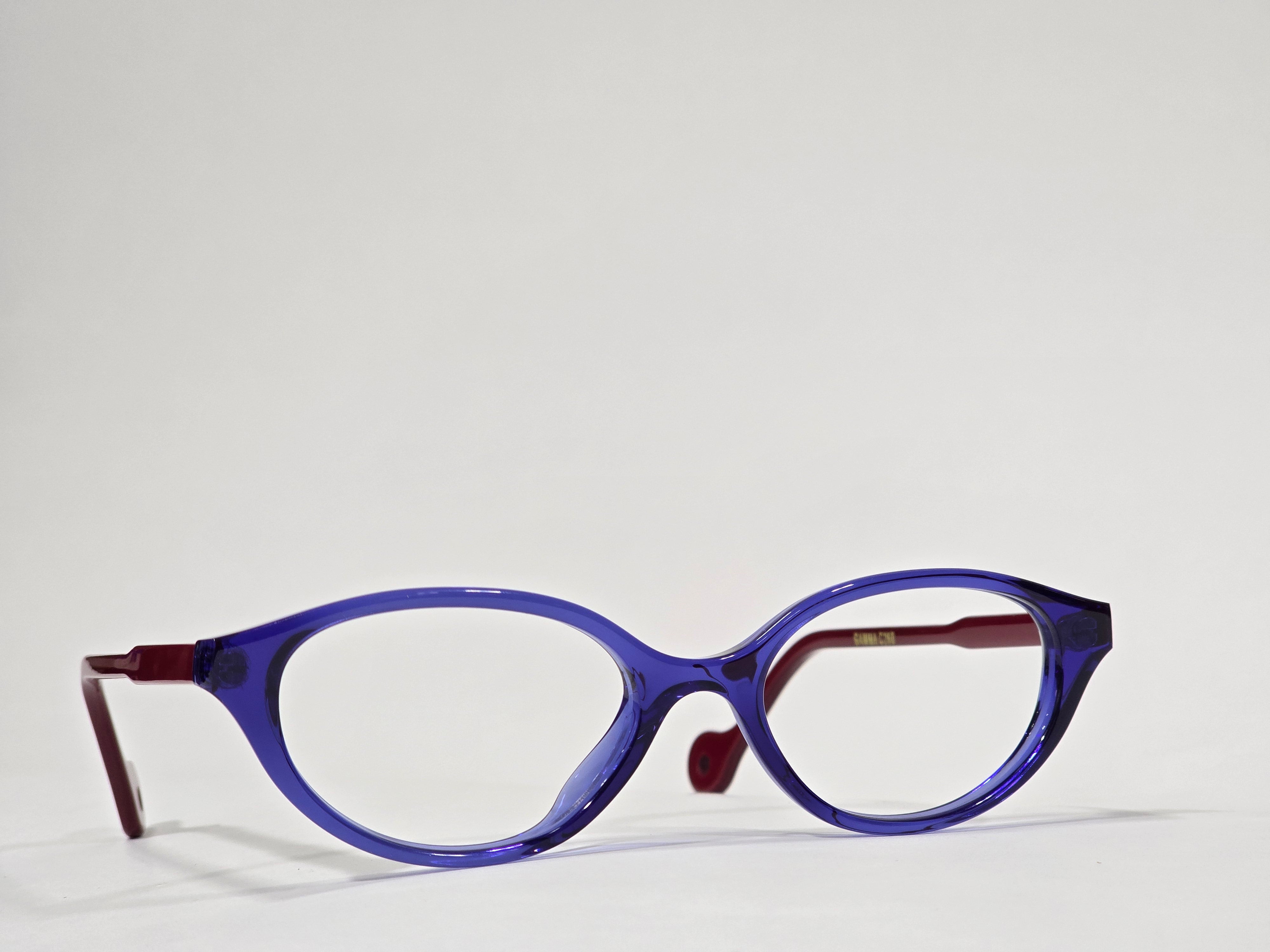 Xavier Derome Gamma C260 monture bleu-violet bordeaux