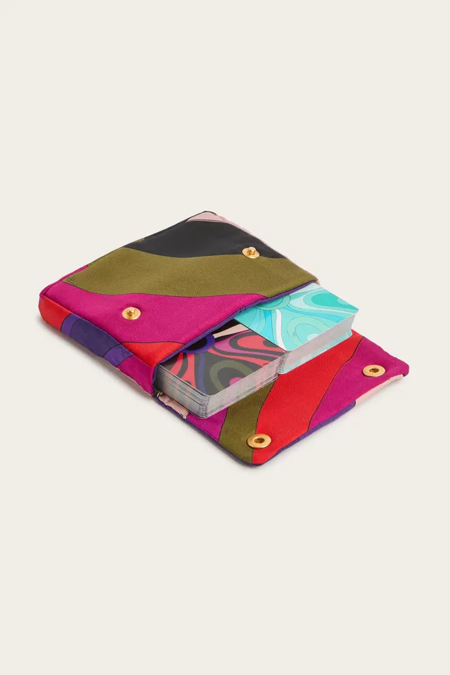 Emilio Pucci Marmo jeu de cartes multicolor