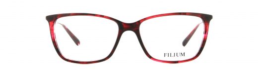 Filium FI 1813 ROUG lunettes de vue rouge femme classique