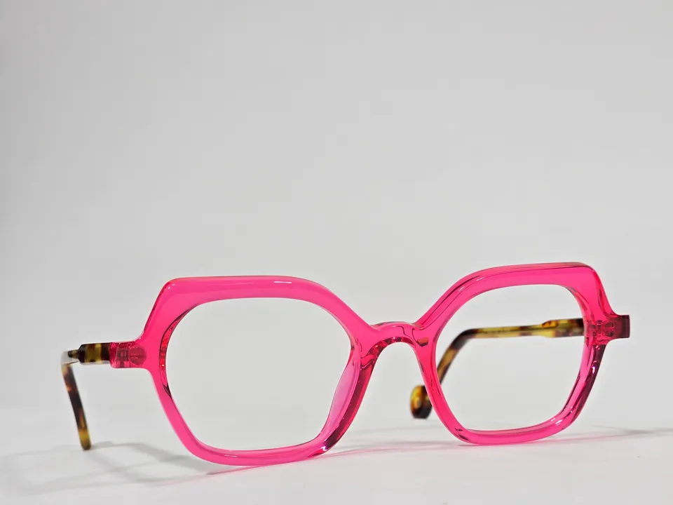 Xavier Derome Delta C248 lunettes de vue rose fuchsia