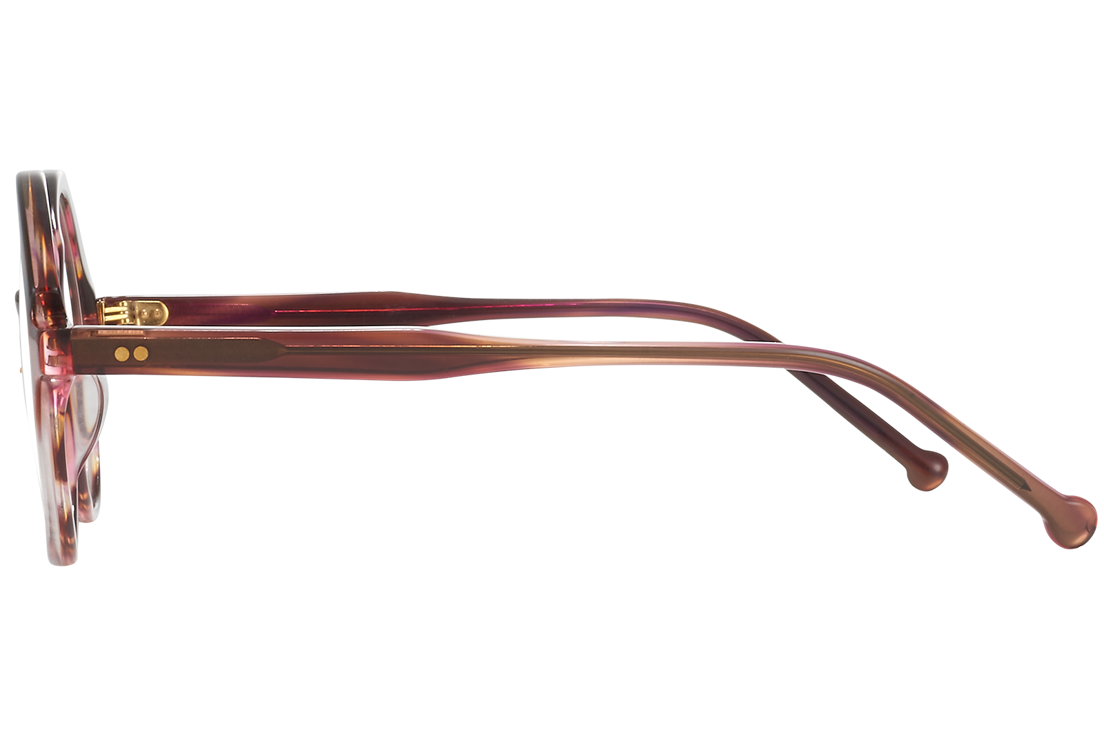 Clémence & Margaux La Décalée lunettes de vue Brun rondes femme