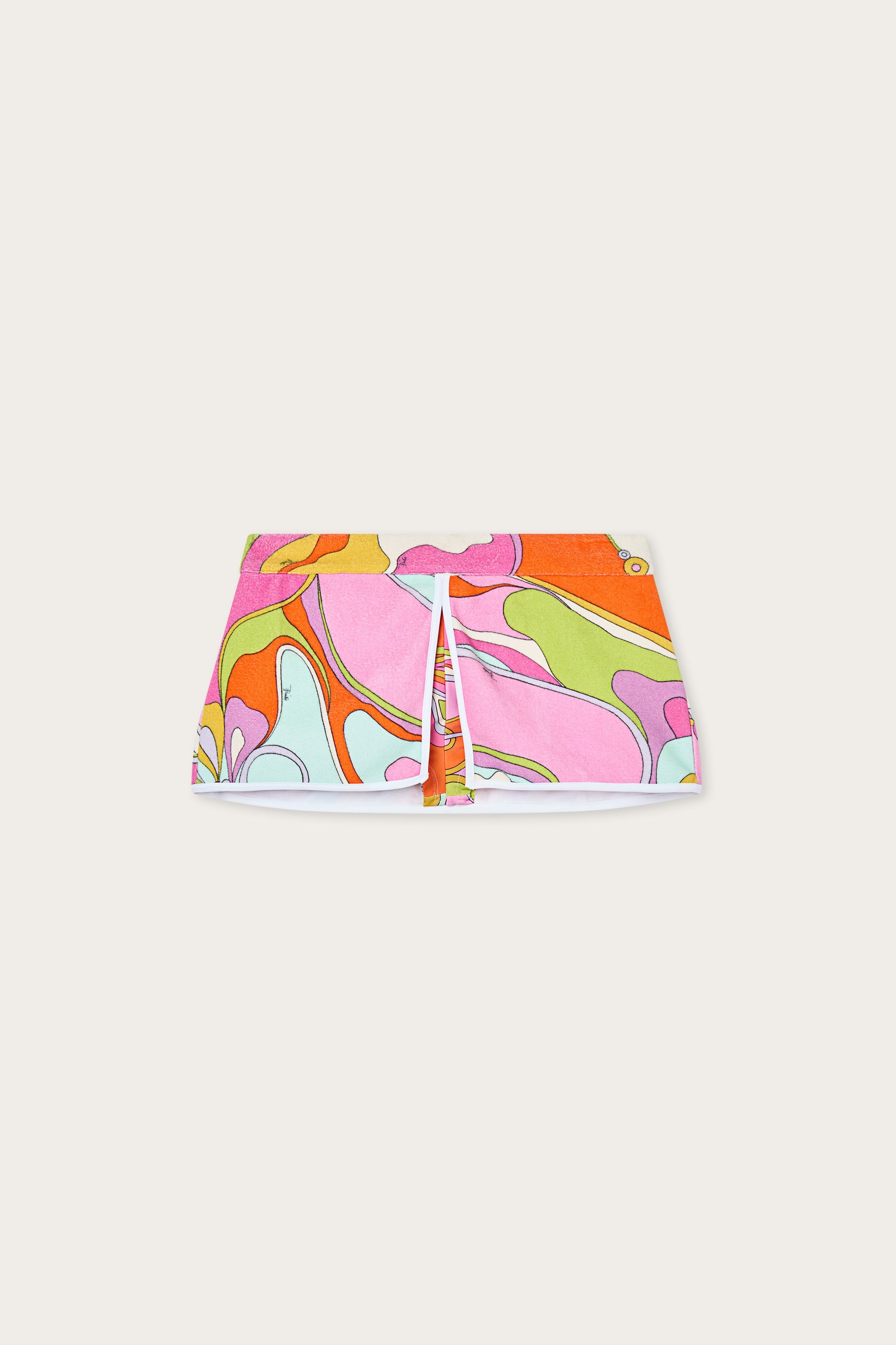 Emilio Pucci Orchidee Short éponge multicolore
