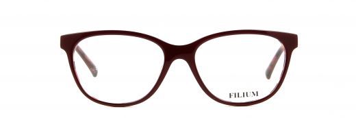 Filium FI 1629 ROUG 13 lunettes de vue ovale cerclée