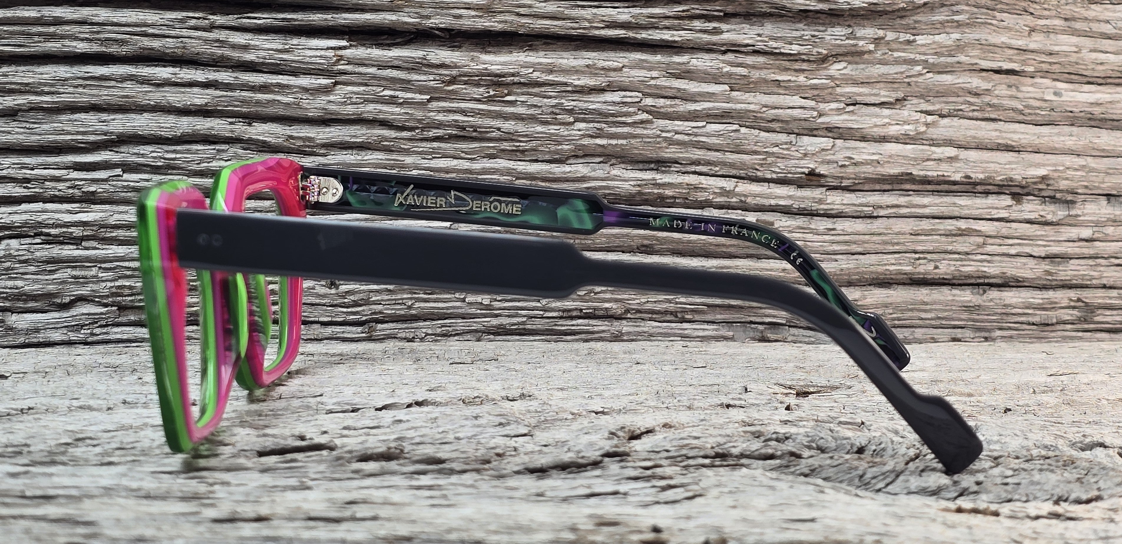 Xavier Derome Belledonne C297 lunettes de vue vert pomme