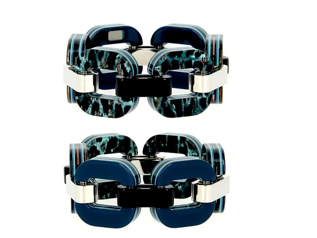 Xavier Derome Gourmettes Small GO01 C158 bracelet multicouches