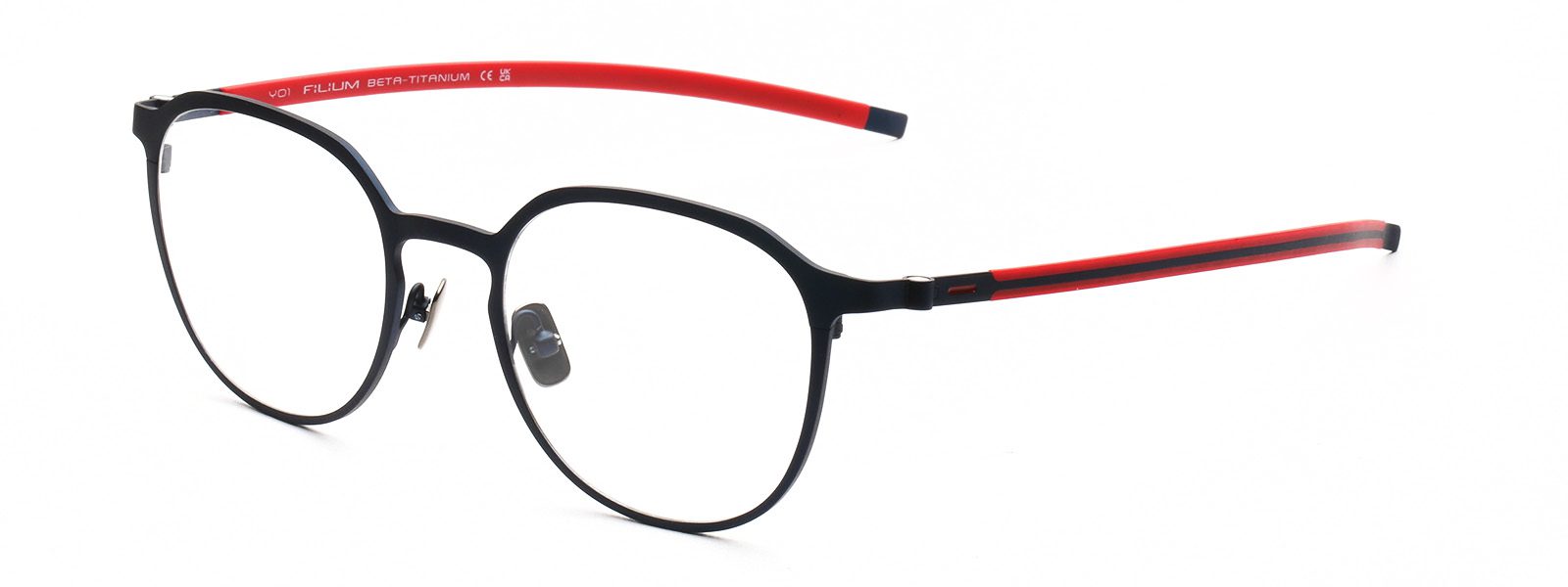 Filium FI 2623 Shanghai lunettes de vue bleu rondes homme